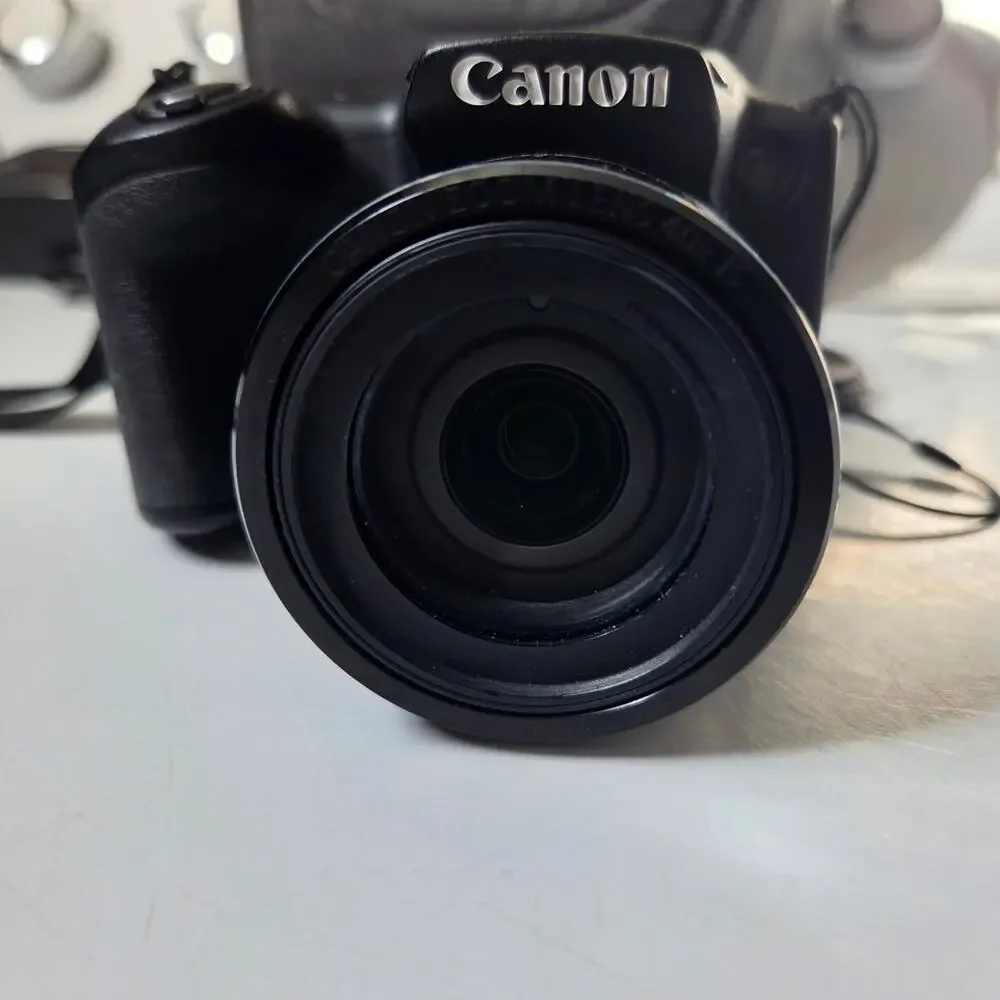 Canon PowerShot SX410 IS 20MP 40x Zoom Digital Camera - Tested & Working - Black